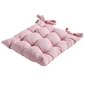 434751 Madison Seat Cushion "Panama" 46x46 cm Soft Pink цена и информация | Toolipadjad ja -katted | kaup24.ee