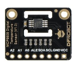 Digitaalne temperatuuriandur DFRobot MCP9808 I2C SEN0435 hind ja info | Andurid, sensorid | kaup24.ee