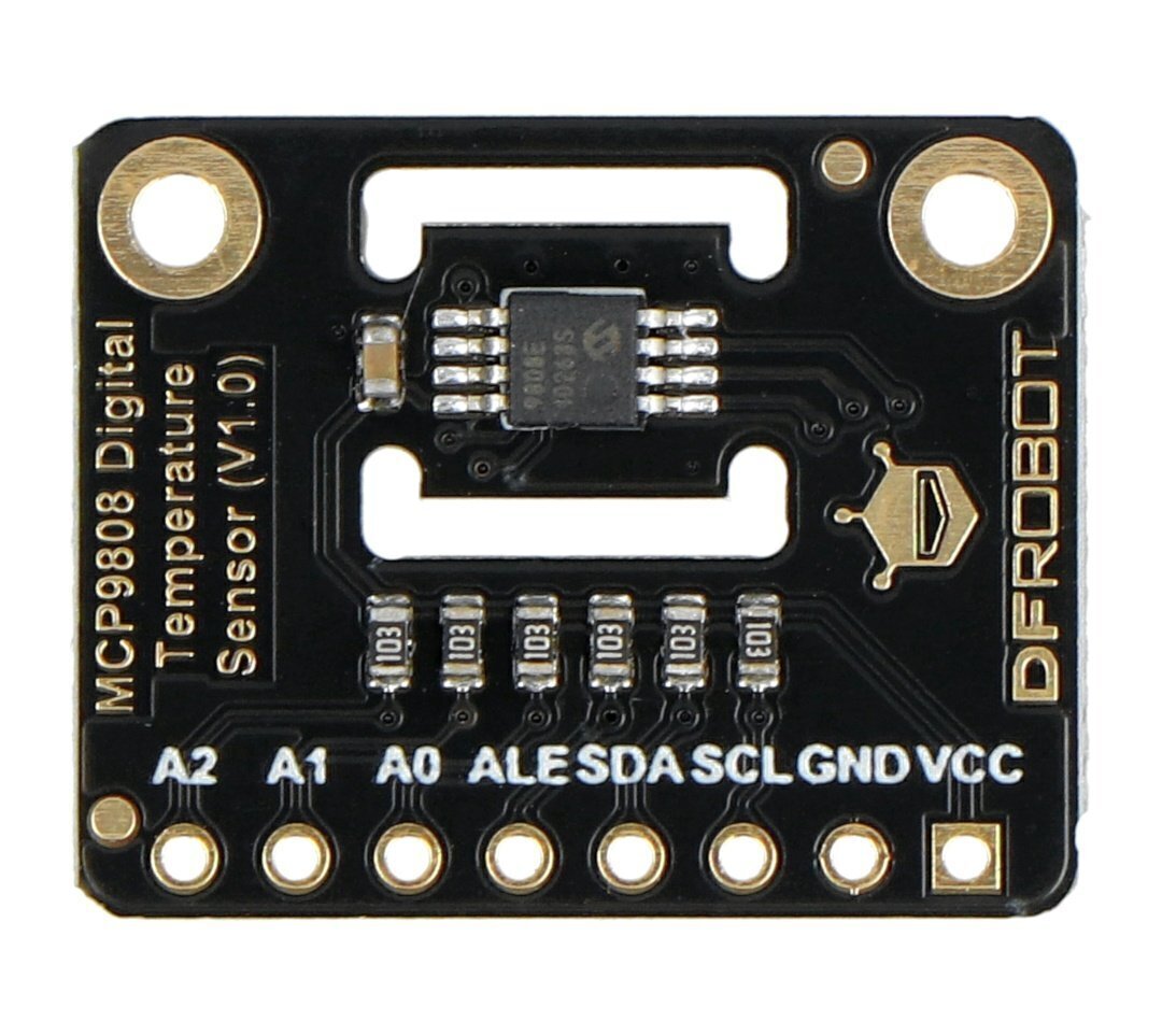 Digitaalne temperatuuriandur DFRobot MCP9808 I2C SEN0435 цена и информация | Andurid, sensorid | kaup24.ee