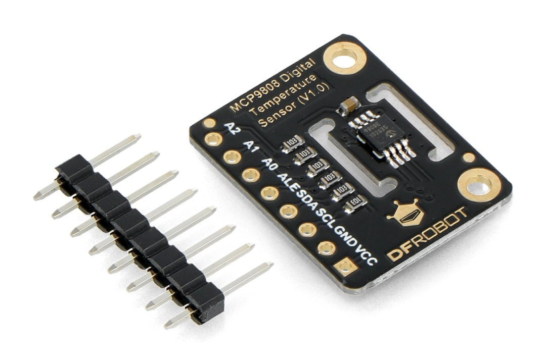 Digitaalne temperatuuriandur DFRobot MCP9808 I2C SEN0435 цена и информация | Andurid, sensorid | kaup24.ee