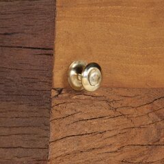 vidaXL puhvetkapp, pruun, taaskasutatud puidust, 110 x 30 x 75 cm hind ja info | Elutoa väikesed kapid | kaup24.ee