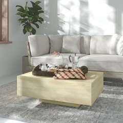 vidaXL diivanilaud, sonoma tamm, 85x55x31cm, MDP цена и информация | Журнальные столики | kaup24.ee