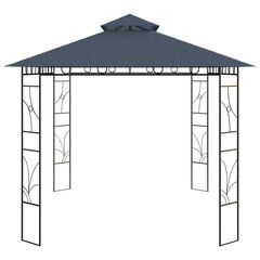 vidaXL lehtla 4 x 3 x 2,7 m, antratsiithall, 160 g/m² цена и информация | Беседки, навесы, тенты | kaup24.ee