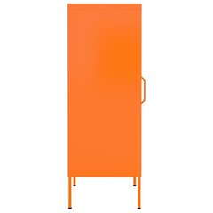 vidaXL hoiukapp, oranž, 42,5 x 35 x 101,5 cm, teras hind ja info | Elutoa väikesed kapid | kaup24.ee