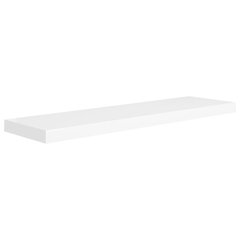 vidaXL seinariiul, valge, 90 x 23,5 x 3,8 cm MDF цена и информация | Полки | kaup24.ee