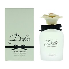 Naiste parfüüm Dolce Floral Drops Dolce & Gabbana EDT: Maht - 50 ml hind ja info | Naiste parfüümid | kaup24.ee