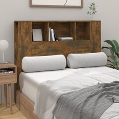 vidaXL peatsi kapp, suitsutatud tamm, 120x18,5x104,5 cm цена и информация | Кровати | kaup24.ee