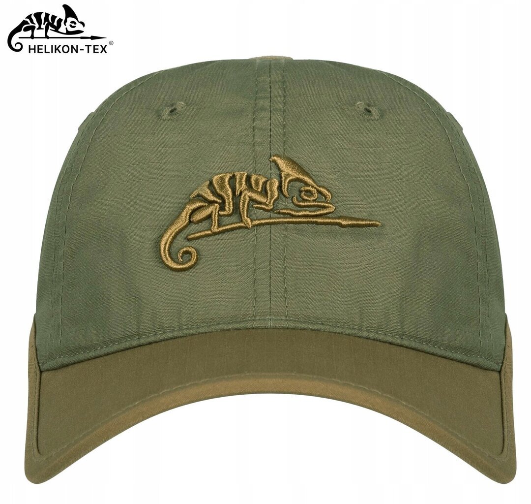 Suvine pesapallimüts HELIKON-TEX Logo Cap Olive Green/Adaptive Green цена и информация | Meeste sallid, mütsid ja kindad | kaup24.ee