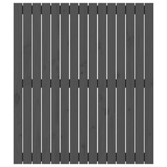 Изголовье со светодиодом, светло-серое, 103x16x78/88 см, бархат цена и информация | Кровати | kaup24.ee