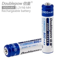 Аккумуляторные батареи Doublepow AAA 2 шт. цена и информация | Батарейки | kaup24.ee