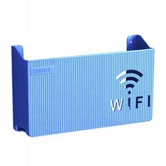 WIFI SWITCH ROUTERi seinahoidja sinine hind ja info | Riiulid | kaup24.ee