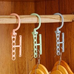 Шкаф-органайзер WARDROBE HANGER Шкаф-органайзер для рубашек PINK цена и информация | Вешалки и мешки для одежды | kaup24.ee