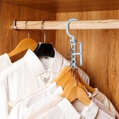 WARDROBE HOLDER Органайзер для шкафов Рубашки ЗЕЛЕНЫЙ цена и информация | Вешалки и мешки для одежды | kaup24.ee