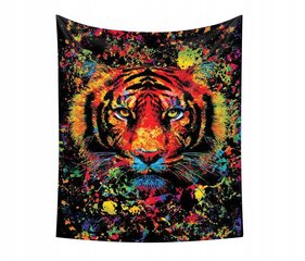 Настенное украшение UV FLUORESCENT IMAGE GOBELIN ODBLASK 150cm XXL Tiger цена и информация | Картины, живопись | kaup24.ee