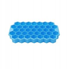 SILICONE ICE MOLDER WITH COVER Hex LARGE цена и информация | Столовые и кухонные приборы | kaup24.ee