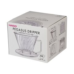 Hario - PEGASUS Plastic Dripper 02 - Clear цена и информация | Столовые и кухонные приборы | kaup24.ee