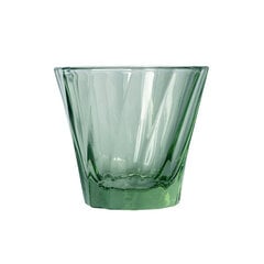 Loveramics Twisted Cortado Glass 120ml Green цена и информация | Стаканы, фужеры, кувшины | kaup24.ee