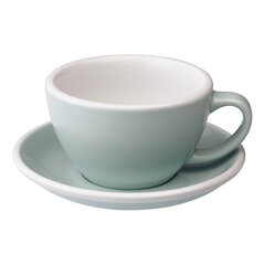 Loveramics Egg Cafe Latte Cup and Saucer 300ml - River Blue цена и информация | Стаканы, фужеры, кувшины | kaup24.ee