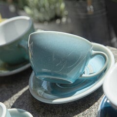 Loveramics Egg Cappuccino Cup & Saucer 200ml - Ice Blue цена и информация | Стаканы, фужеры, кувшины | kaup24.ee