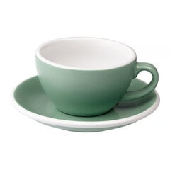 Loveramics Egg Cappuccino Cup & Saucer 200ml - Mint цена и информация | Стаканы, фужеры, кувшины | kaup24.ee