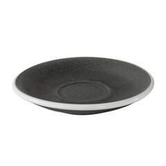 Loveramics Egg Anthracite - Elegant Cappuccino Cup & Saucer Set 250ml цена и информация | Стаканы, фужеры, кувшины | kaup24.ee