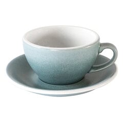 Loveramics Egg Cappuccino Cup & Saucer 250ml - Glacier цена и информация | Стаканы, фужеры, кувшины | kaup24.ee