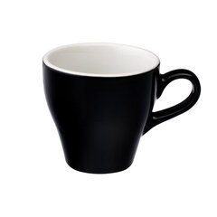 Loveramics Tulip Black Cafe Latte Cup and Saucer - 280 мл цена и информация | Стаканы, фужеры, кувшины | kaup24.ee