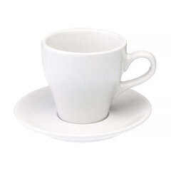 Loveramics Tulip Cup & Saucer - Cafe Latte 280ml - White цена и информация | Стаканы, фужеры, кувшины | kaup24.ee