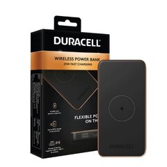 Väline aku DURACELL CORE10 PD 25W, 1 tk (1 tk.) hind ja info | Patareid | kaup24.ee