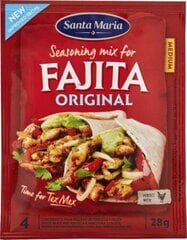 Vürtside segu SANTA MARIA Fajita, 28 g (2 tk.) hind ja info | Vürtsid, vürtsikomplektid | kaup24.ee