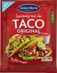 Смесь специй SANTA MARIA Taco, 28 г (2 шт.) цена и информация | Специи, наборы специй | kaup24.ee