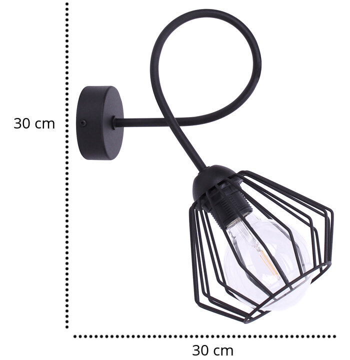 LightHome seinale paigaldatav Edison hind ja info | Seinavalgustid | kaup24.ee