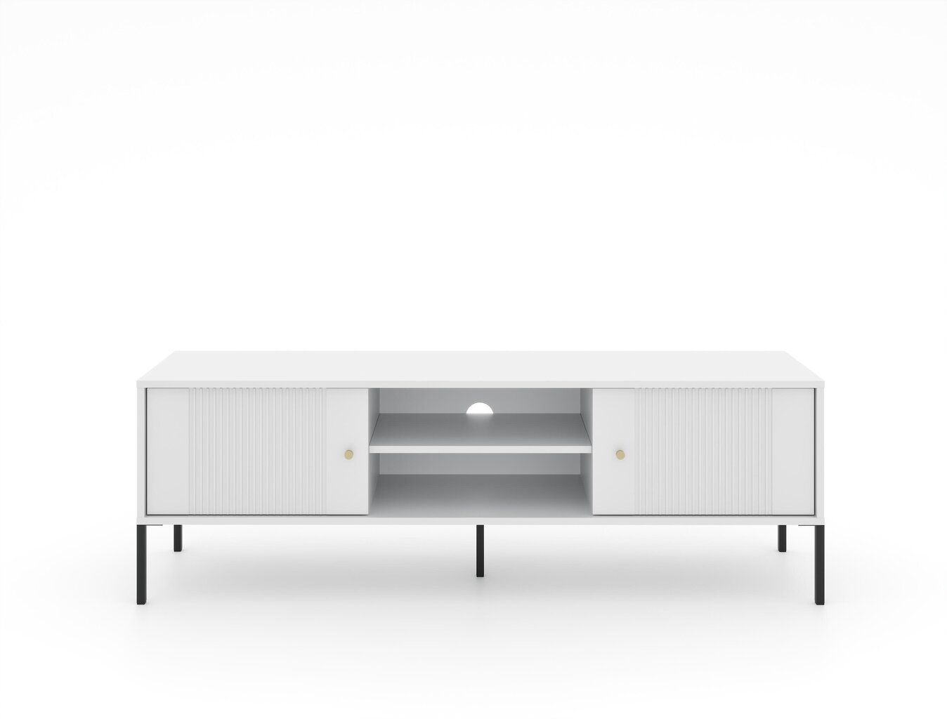 Tv alus Iseo FURNLUX CLASSIC, 154x50x50 cm, valge hind ja info | TV alused | kaup24.ee