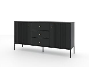 Буфет Iseo FURNLUX CLASSIC, 154x39x79 cm, черный цена и информация | Шкафчики в гостиную | kaup24.ee