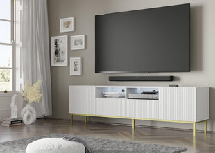 Тв-тумба Ravenna Bck FURNLUX CLASSIC, 200x42x58 cm, белый цена и информация | Тумбы под телевизор | kaup24.ee