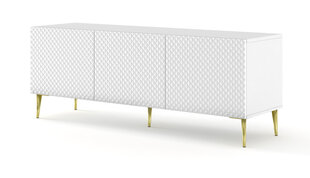 Тв-тумба Ravenna C FURNLUX CLASSIC, 150x42x56 cm, белый цена и информация | Тумбы под телевизор | kaup24.ee