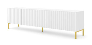 Тв-тумба Wave FURNLUX CLASSIC, 200x42x56 cm, белый цена и информация | Тумбы под телевизор | kaup24.ee