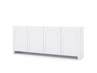 Буфет Arco FURNLUX CLASSIC, 204x35x83 cm, белый цена и информация | Шкафчики в гостиную | kaup24.ee