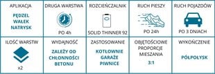 Tööstusvärv betoonile külmakindel kuni -10°C 20L цена и информация | Краска | kaup24.ee