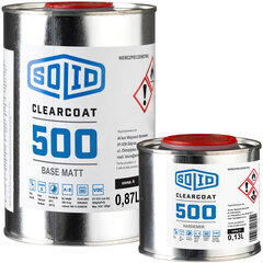 Merevärv Solid Clearcoat 500 1l matt цена и информация | Краска | kaup24.ee