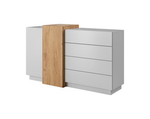 Комод 3D FURNLUX CLASSIC, 160x45x94 cm, белый цена и информация | Комоды | kaup24.ee