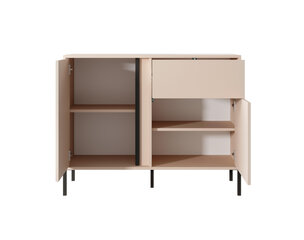 Kummut Dast FURNLUX CLASSIC, 104x40x82 cm, beež hind ja info | Kummutid | kaup24.ee