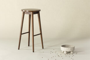 Барные стулья Mollösand FURNLUX PREMIUM, 36x36x75 cm, коричневый цена и информация | Стулья для кухни и столовой | kaup24.ee