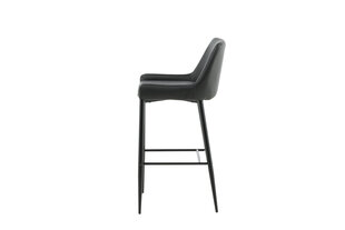 Барные стулья Plaza FURNLUX CLASSIC, 48x57x105 cm, черный цена и информация | Стулья для кухни и столовой | kaup24.ee