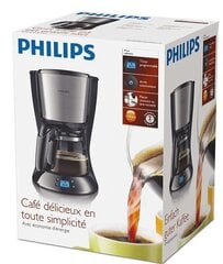 Кофеварка Philips Daily Collection HD7459/20, черная нержавеющая сталь цена и информация | Кофемашины | kaup24.ee