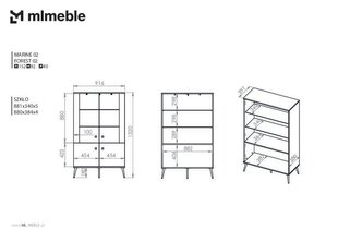 Витрина Fort FURNLUX CLASSIC, 92x40x152 cm, зеленый цена и информация | Витрины, серванты | kaup24.ee