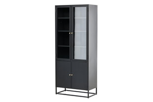 Витрина Bakal FURNLUX CLASSIC, 80x41x190 cm, черный цена и информация | Витрины, серванты | kaup24.ee