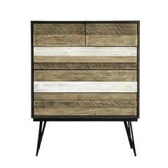 Kummut Adesso FURNLUX PREMIUM, 100x45x125 cm, beež hind ja info | Kummutid | kaup24.ee