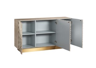 Puhvetkapp Stilig FURNLUX PREMIUM, 150x40x82 cm, kuldne hind ja info | Elutoa väikesed kapid | kaup24.ee