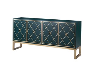 Puhvetkapp Stilig FURNLUX PREMIUM, 180x40x86 cm, roheline hind ja info | Elutoa väikesed kapid | kaup24.ee